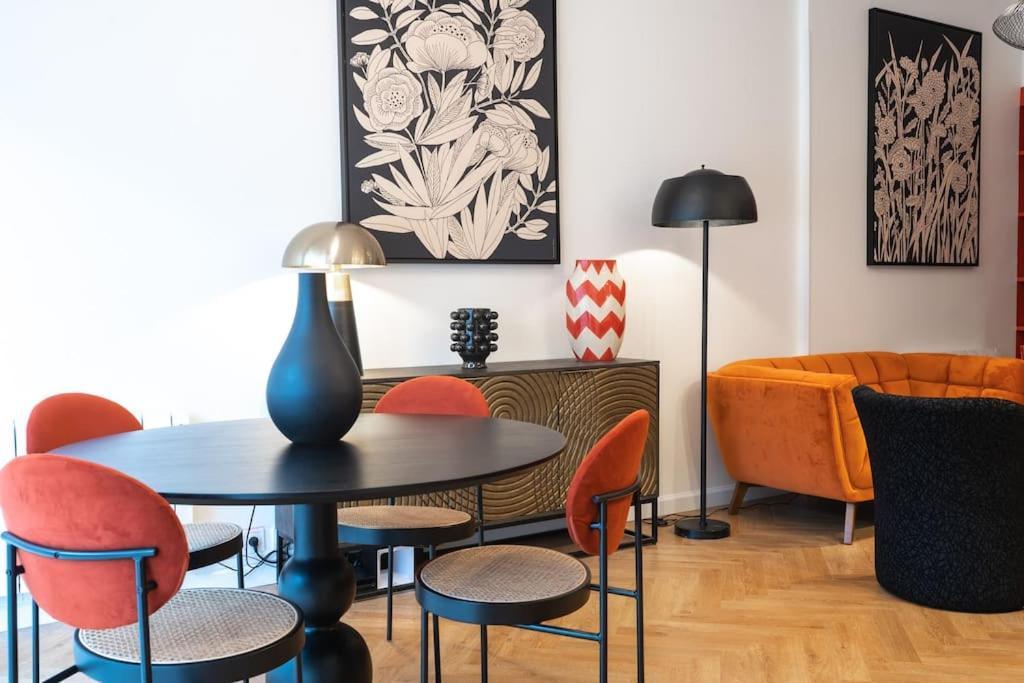 E Fauvette Appartement De Standing Avec Terrasse Épernay Dış mekan fotoğraf